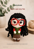Patron digital amigurumi dicen que soy fea